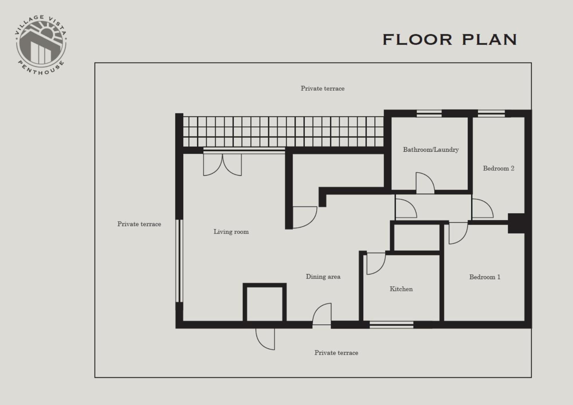Village Vista Penthouse Весселінґ Екстер'єр фото